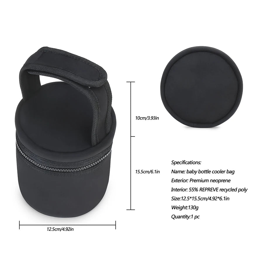 Insulation Bag Baby Feeding Milk Warmer Baby Bottle Stroller Hang Bag Mommy Clutch Bag Stroller Accessories Bottle Holder