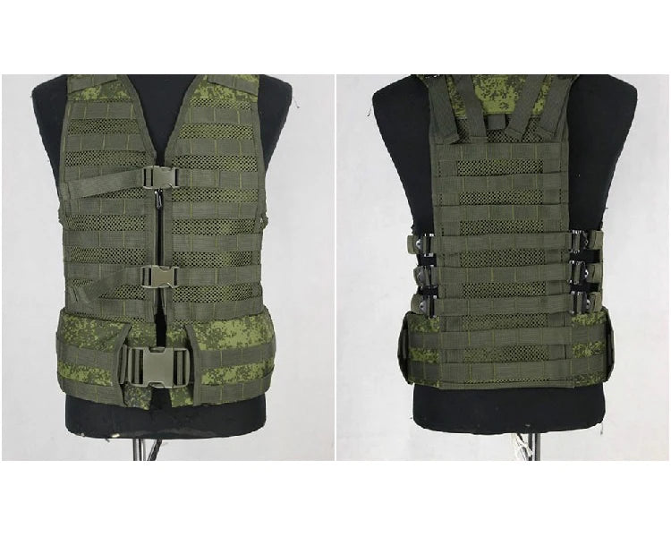 Russia 6sh117 Fully Sets Tactical Vest EMR Molle Pouches Ratnik Set Senior Shooter Combat Gear Outdoor Paintball Vest