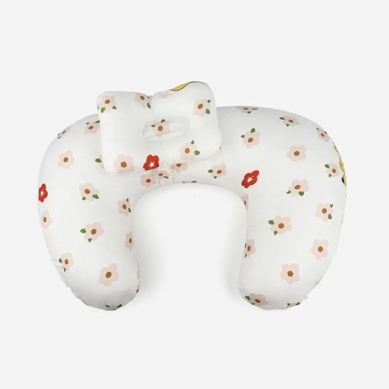 Nursing Pillow U-Shaped - Multifunctional with Removable, Machine Washable Cover - Waist & Neck Support for Breastfeeding