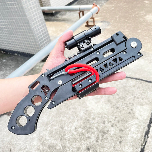 Foldable Slingshot Set - High-Precision Hunting & Archery with Compact Folding Design, Suitable for Outdoor/Indoor Training