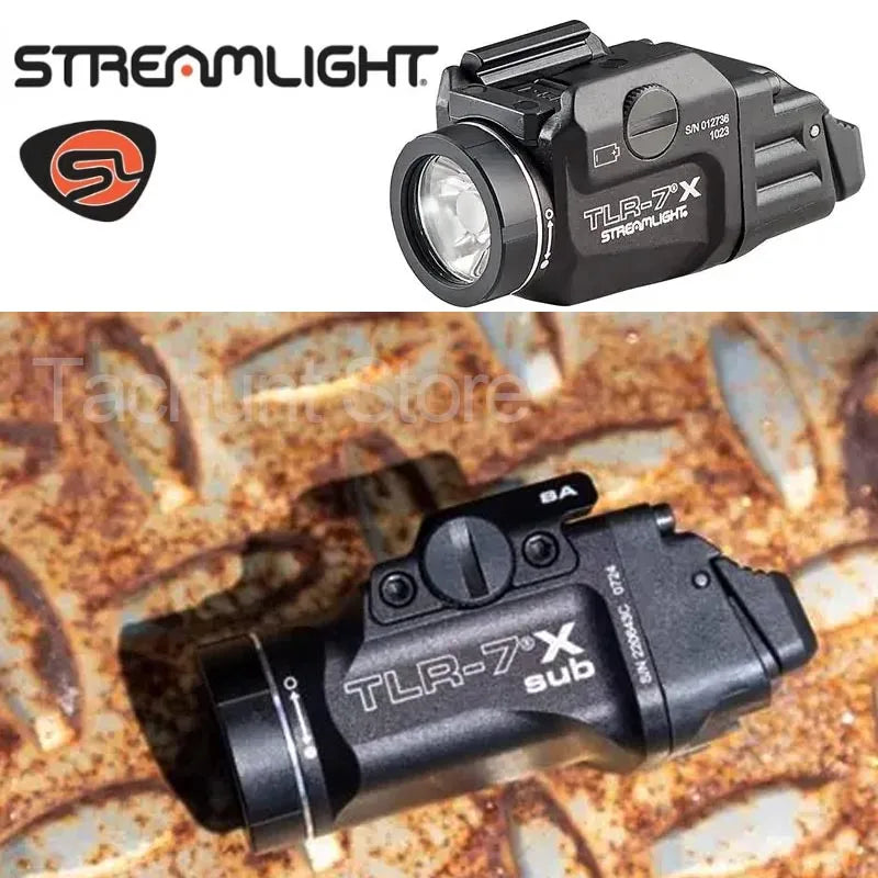 Streamlight TLR 8 TLR 7 TLR 7X TLR 1 HL TLR 4 TLR 3 Tactical Scout Light Hunting Spotlight Torch Flashlight 20mm Rail 500 Lumens