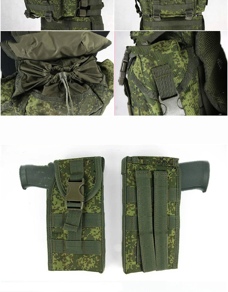 Russia 6sh117 Fully Sets Tactical Vest EMR Molle Pouches Ratnik Set Senior Shooter Combat Gear Outdoor Paintball Vest