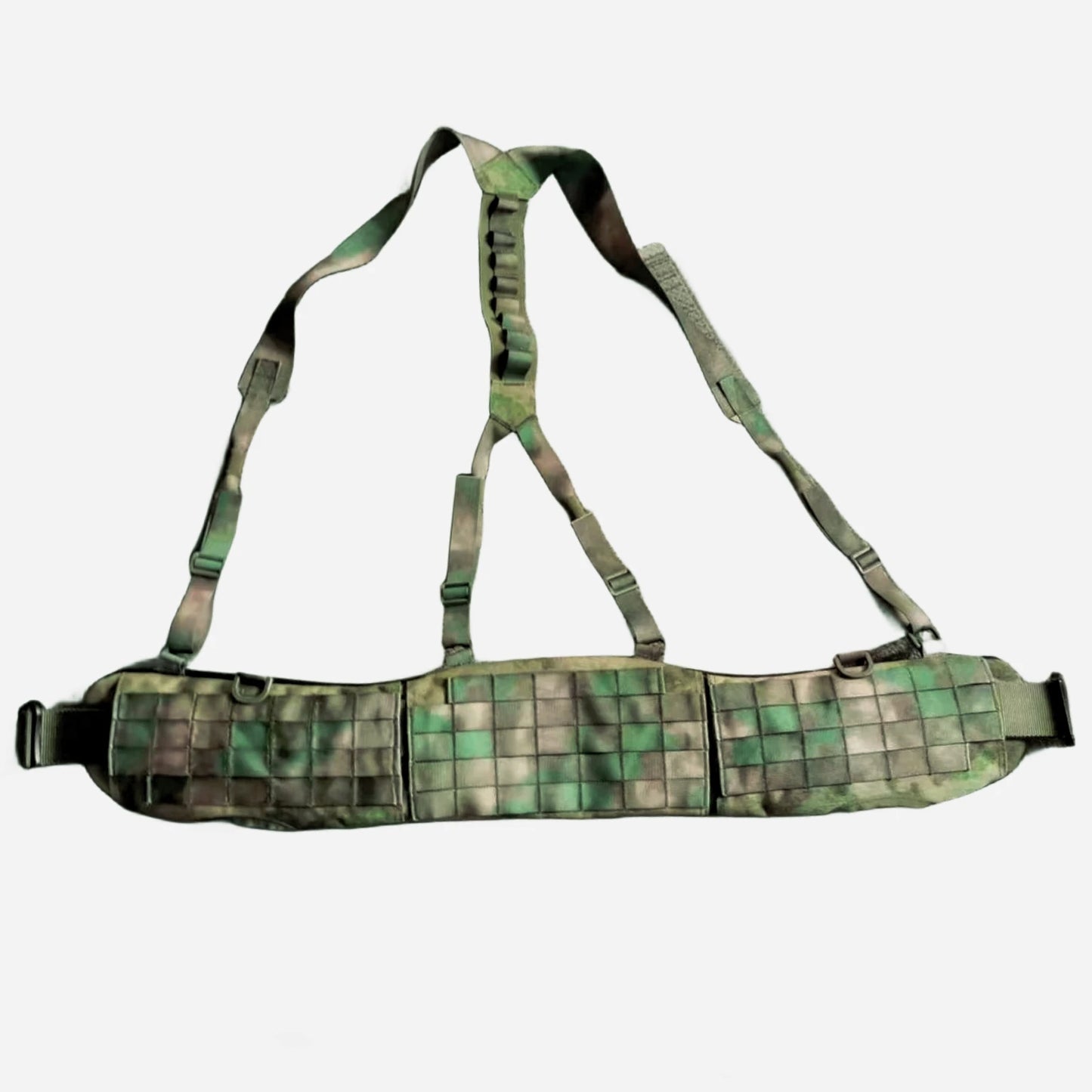 Tactical Unloading Belt with Shoulder Straps Heavy Y Duty Belt Harness Shoulder Sling Strap With Breathable Padded