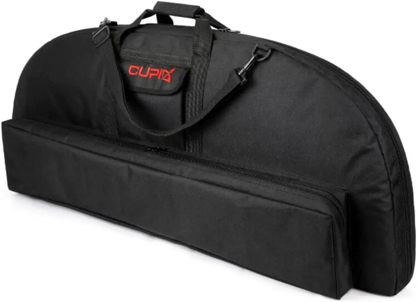 115cm Soft Padded Compound Bow Case Backpack Arrow Quiver Pocket
