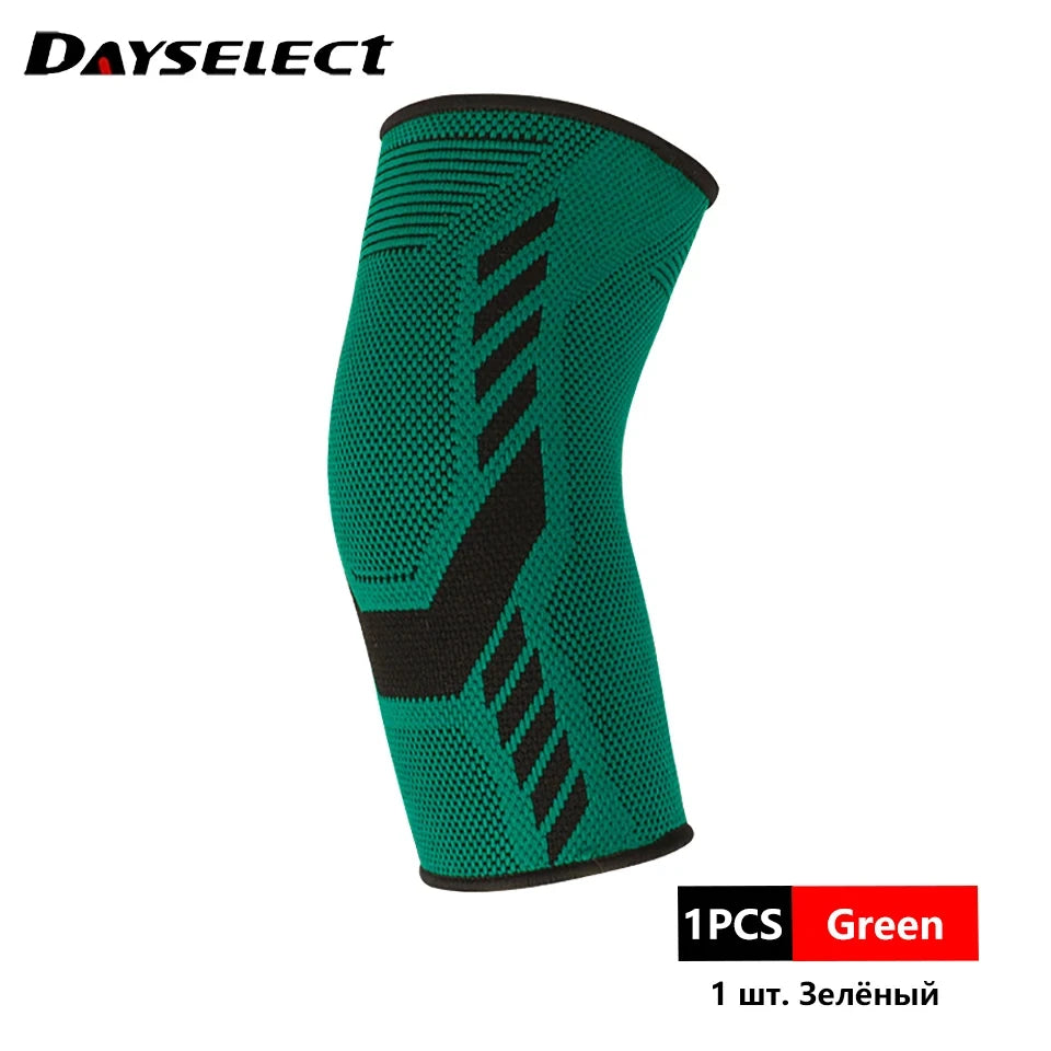 1Pcs Support Elastic Gym Sport Elbow Protective Pad Absorb Sweat Sport Basketball Volleyball Tennis Arm Sleeve Elbow Brace