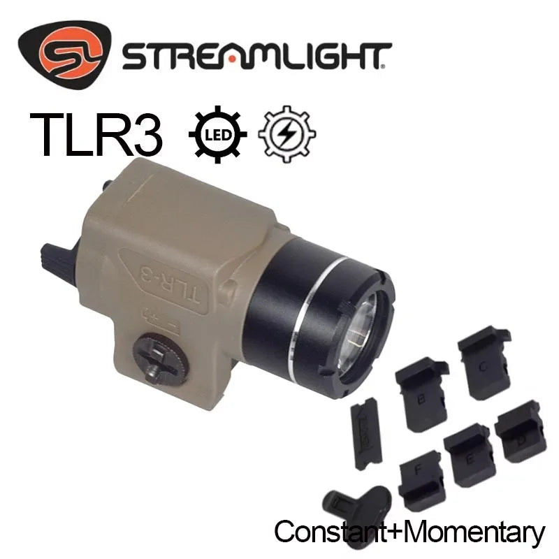 Streamlight TLR 8 TLR 7 TLR 7X TLR 1 HL TLR 4 TLR 3 Tactical Scout Light Hunting Spotlight Torch Flashlight 20mm Rail 500 Lumens