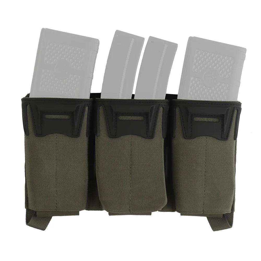 Tactical Multi-caliber Mag Pouch Placard 2nd Layer Admin Pouch Set MOLLE Quick Pull Hunting Combat Airsoft Vest Front Panel Gear