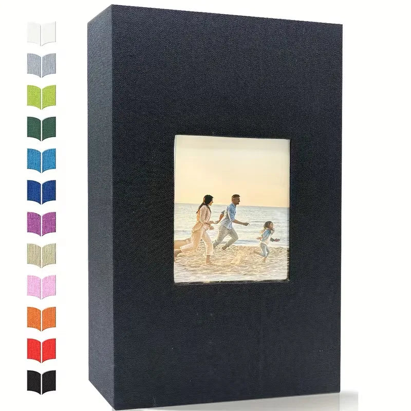 Linen large Photo Album Scrapbook 200/300/600 Pockets for 4x6 Photos Slip-in memory books Wedding Baby Family Anniversary Photo